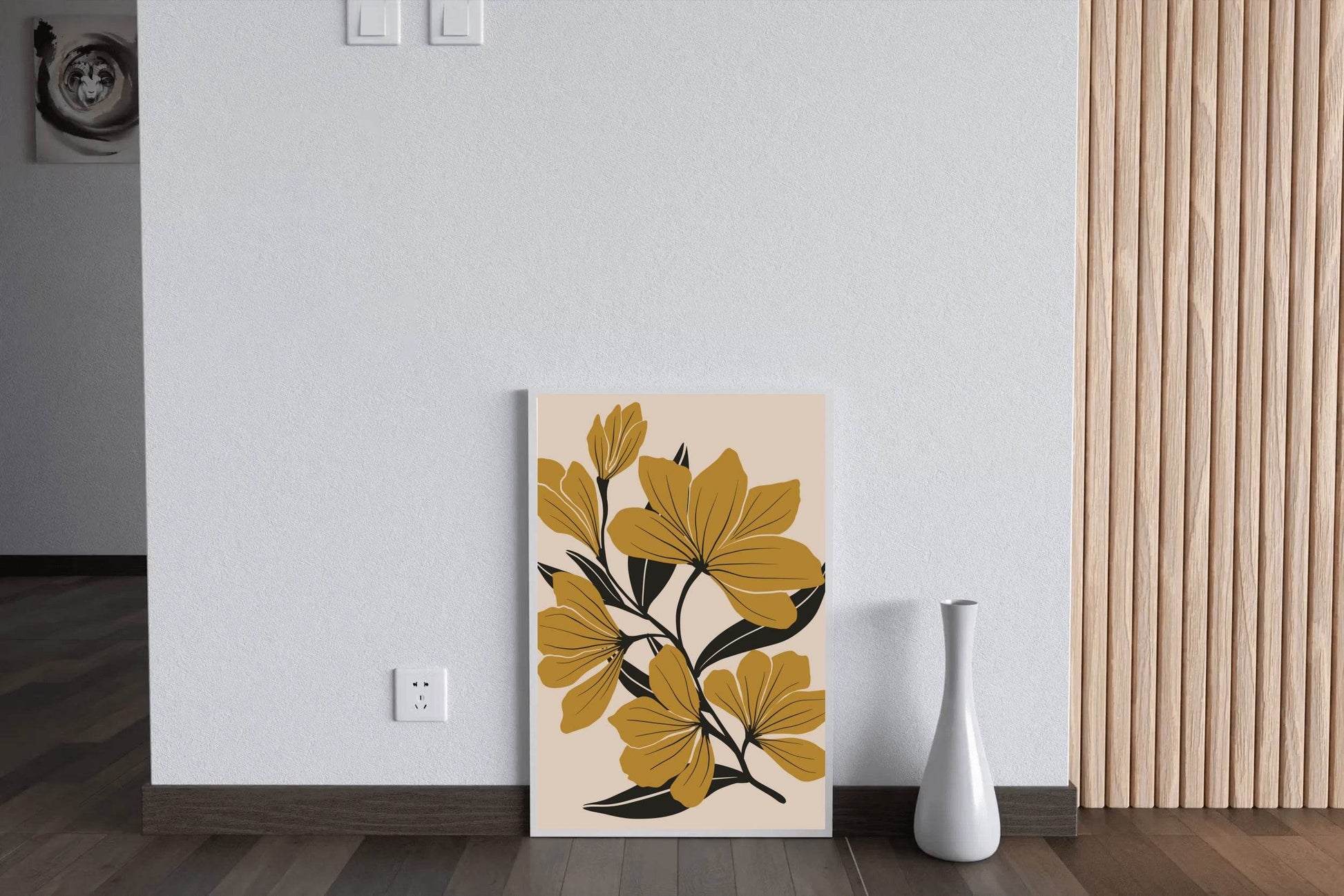 Coffee Flower Wall Art - beink online art store