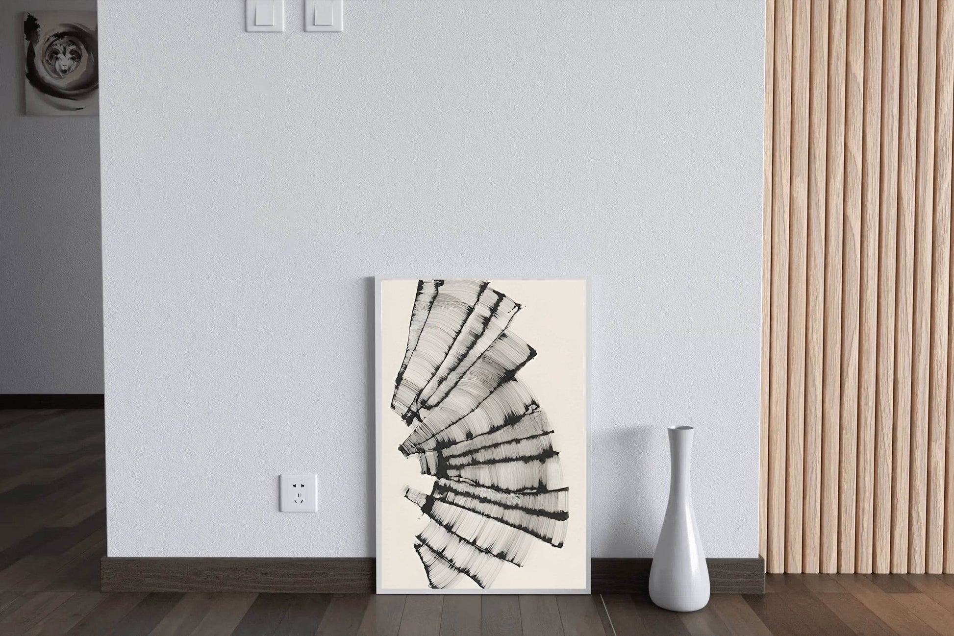 Abstract Fan Modern Wall Art - beink online art store