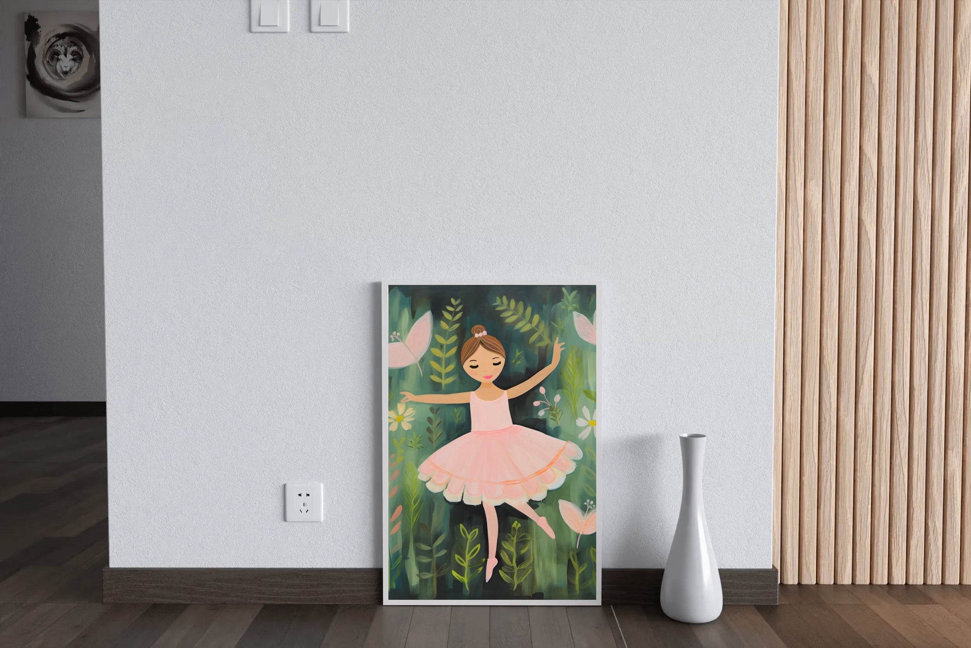 Ballerina Girl Art Print - beink online art store