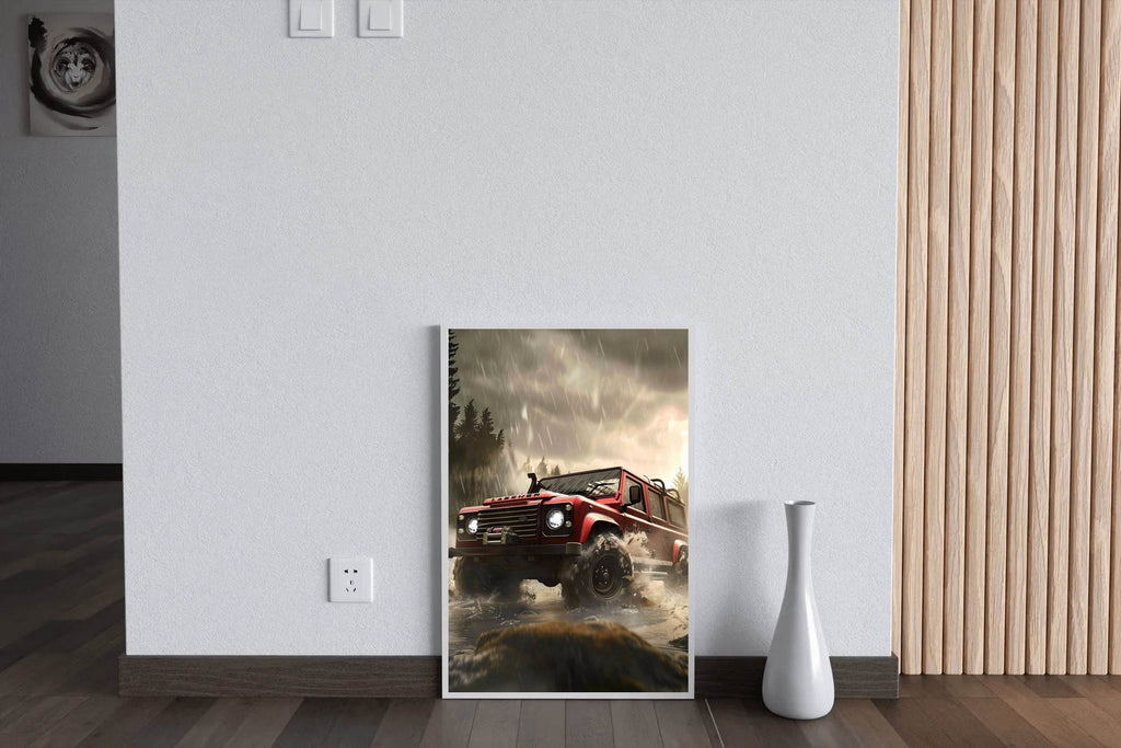 LandRover Off Road Wall Art - beink online art store