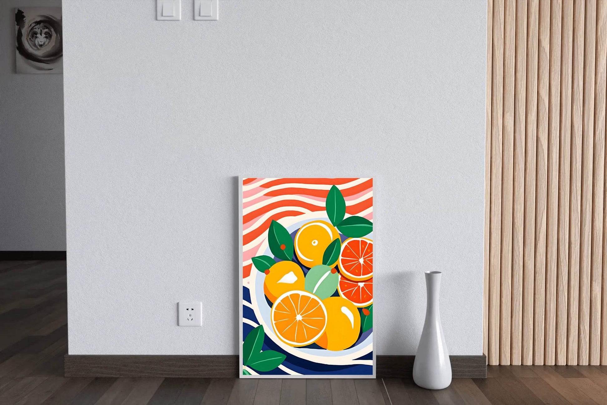Red And Yellow Orange Painting - beink online art store