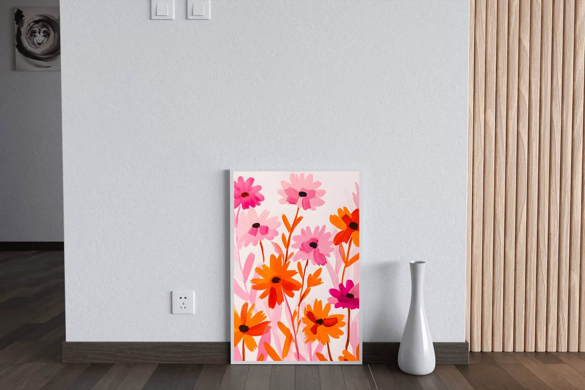 Wild Colorful Flowers Digital Art - beink online art store