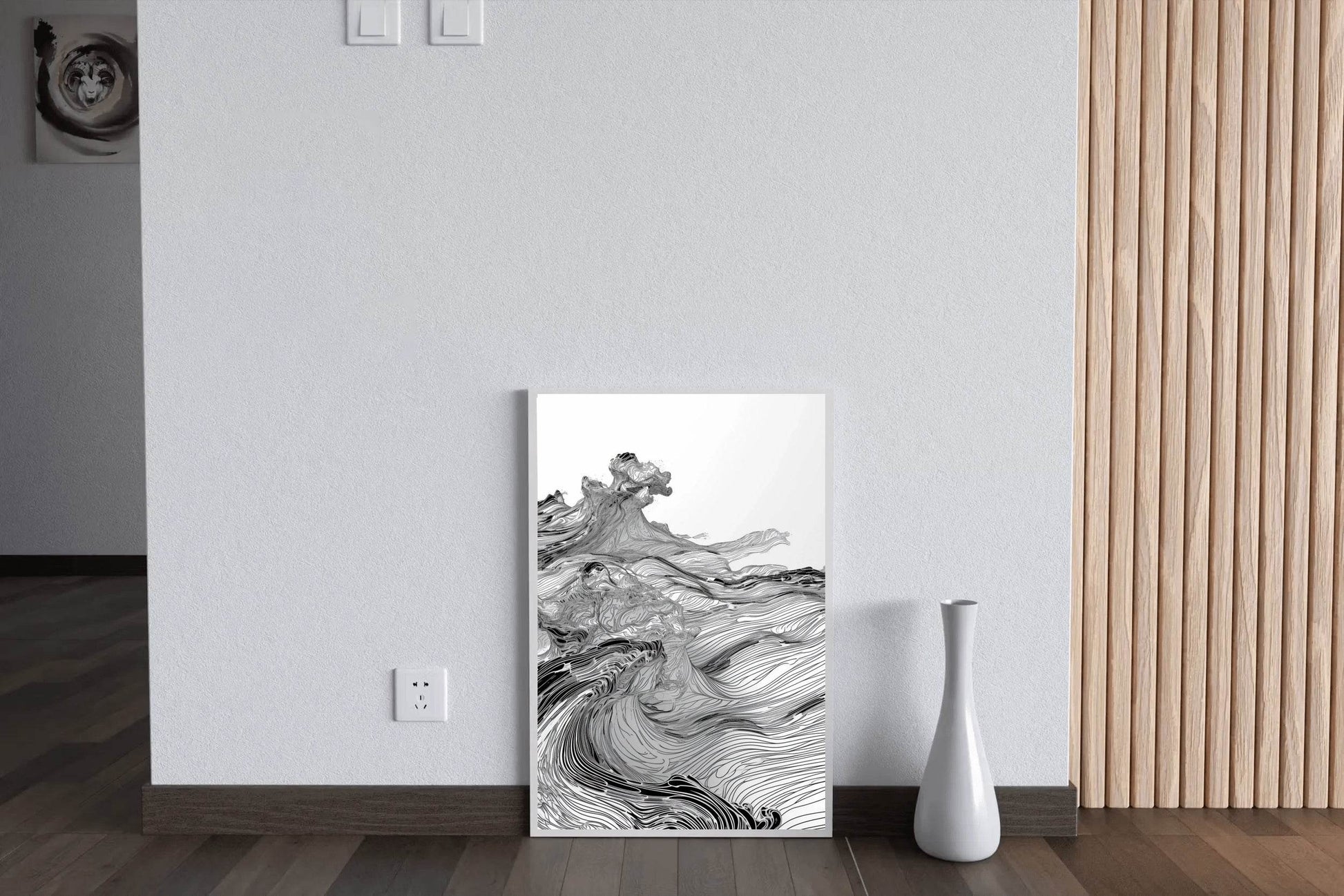 Fluid Dynamicsm Modern Wall Art - beink online art store