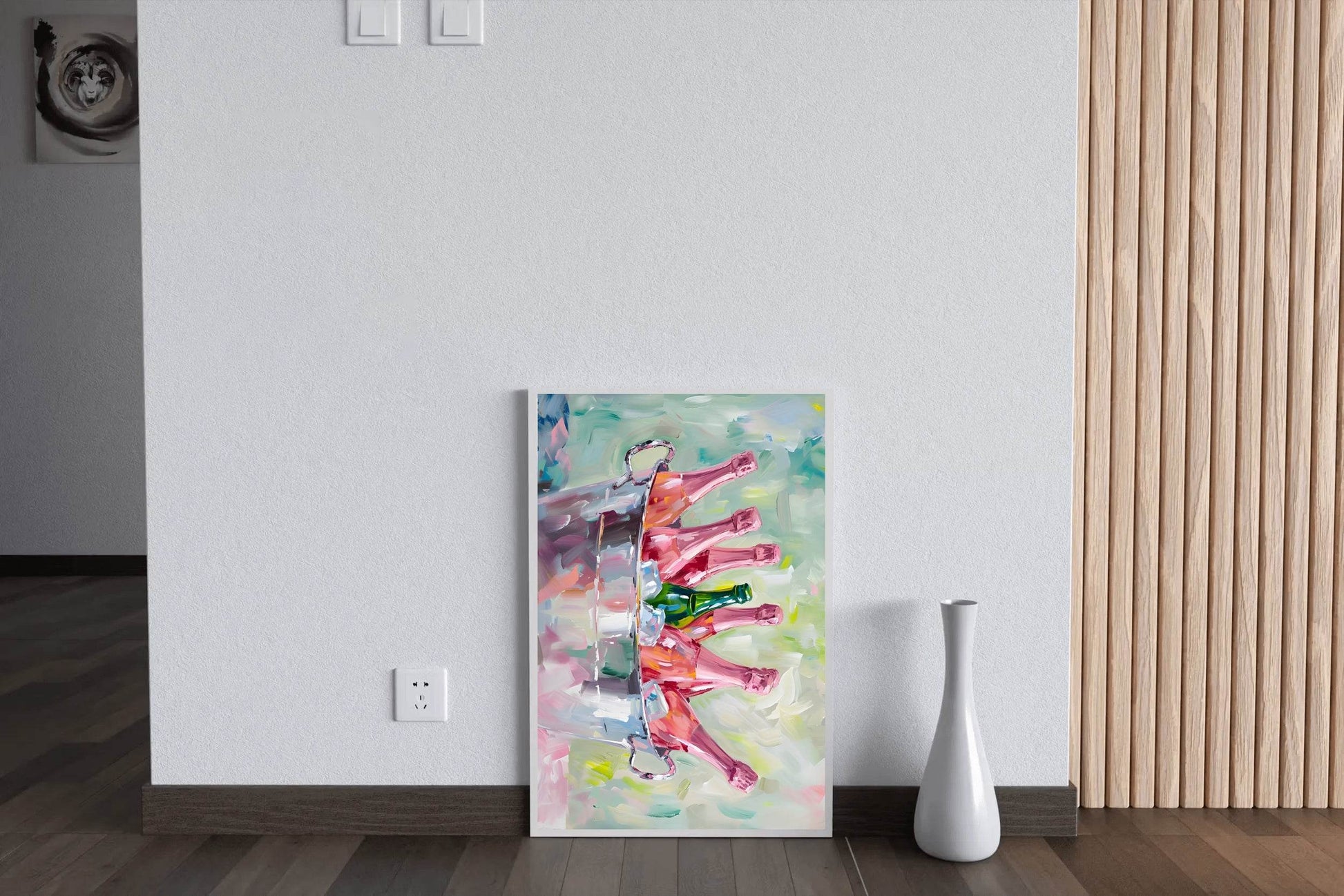 Champagne on Ice Wall Art - beink online art store