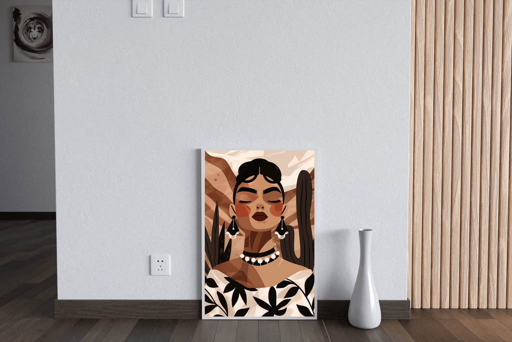 Painting of Fashionable African Women Wall Art - beink online art store