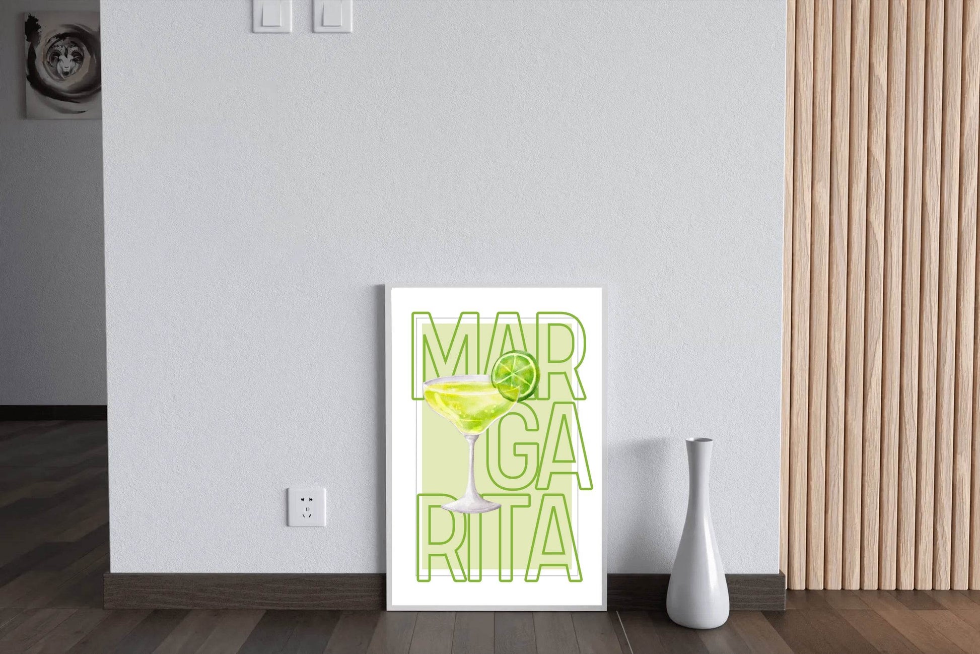 Margarita & limon Cocktail Wall Art - beink online art store