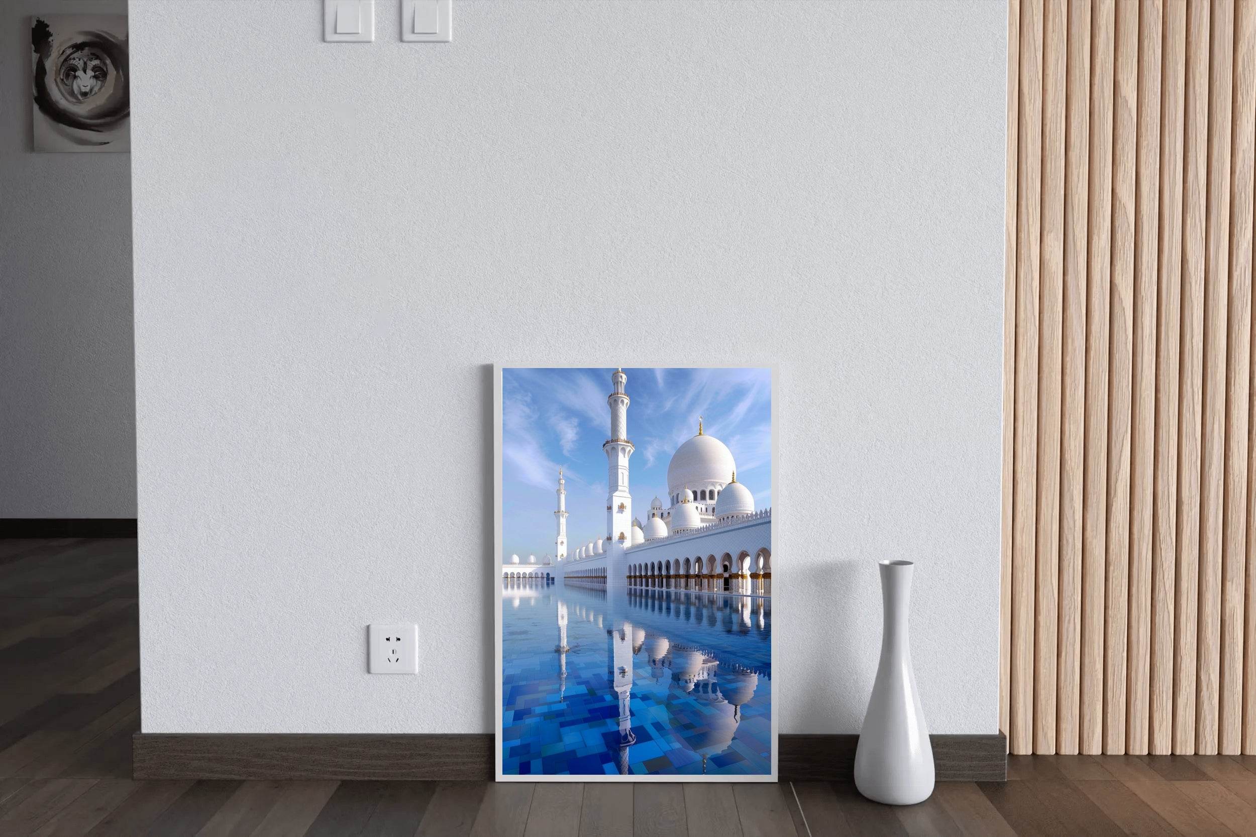 Clear Waters of the Mosque Wall Art - beink online art store