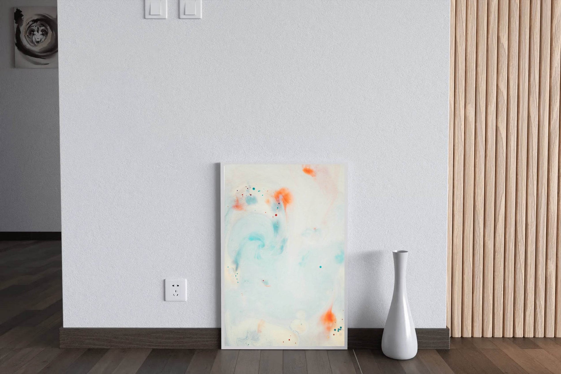 Elegant Brush Strokes Abstract Wall Art - beink online art store