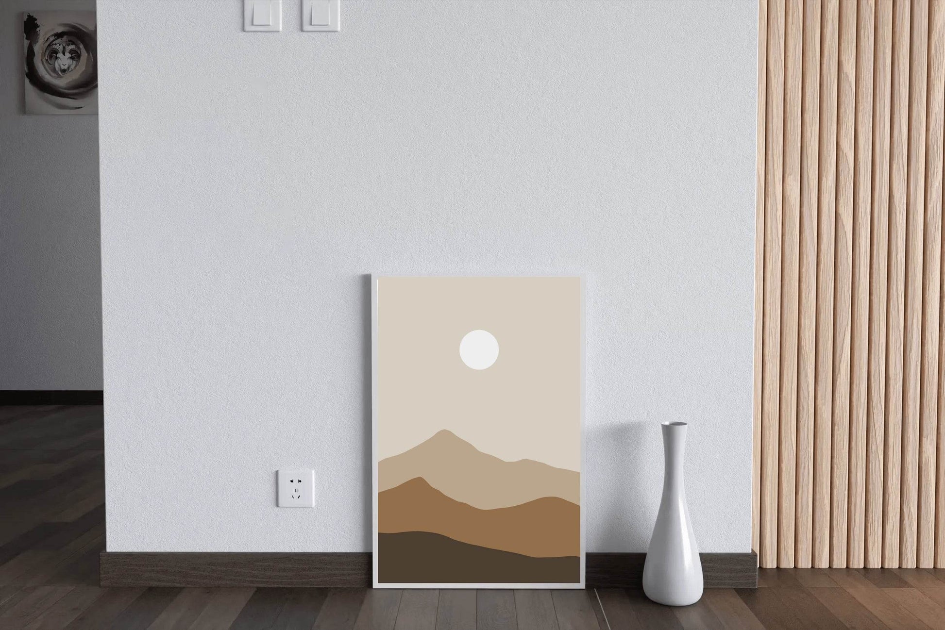 Abstract Mountain Painting ArtWork - beink online art store