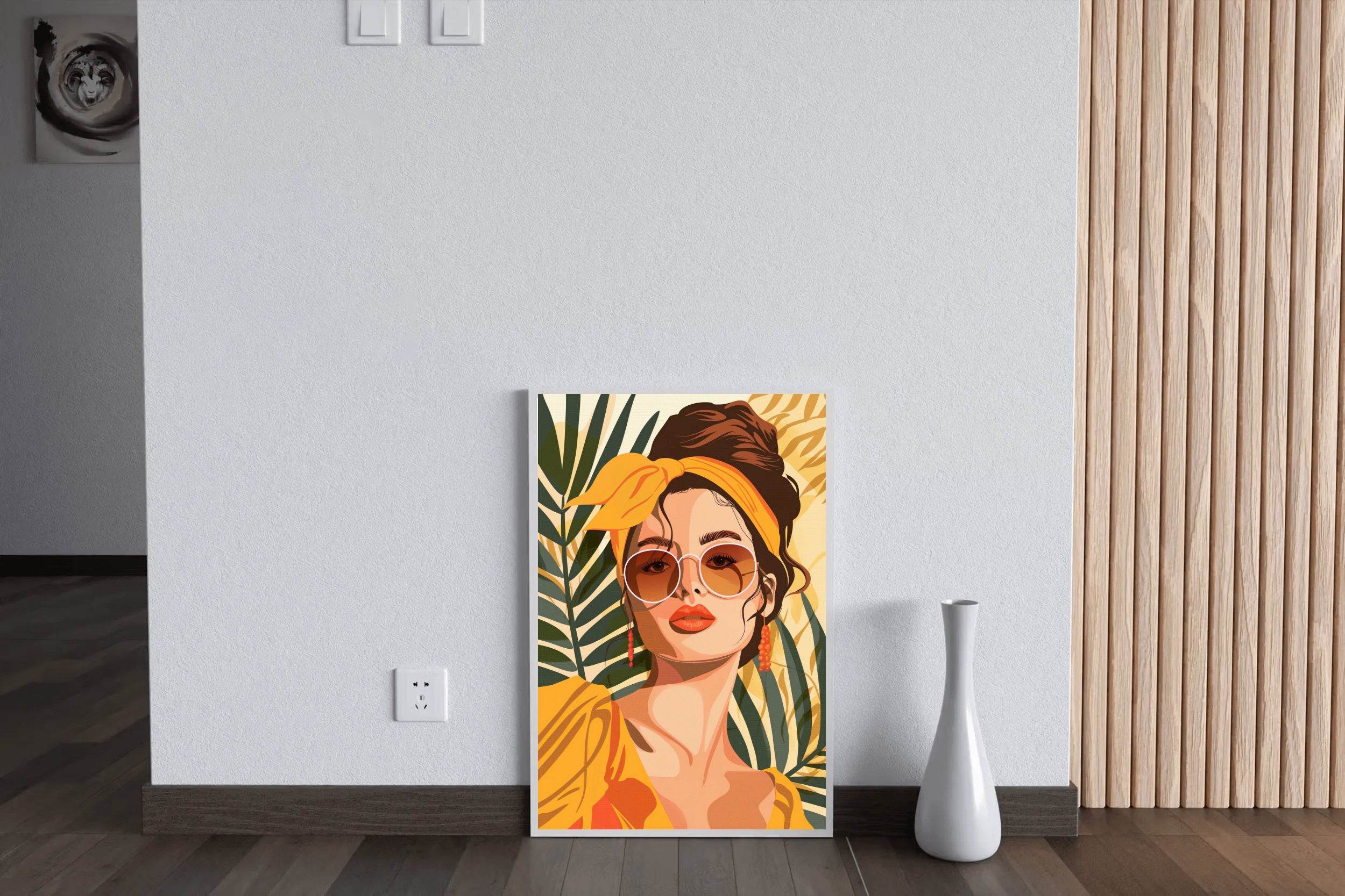 Portrait of Pure Elegance ArtWork - beink online art store