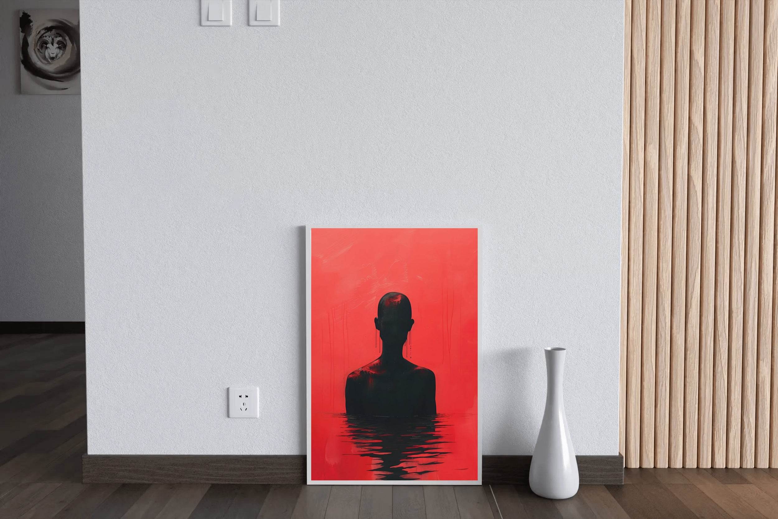 Painting Drowned In Blood Wall Art - beink online art store