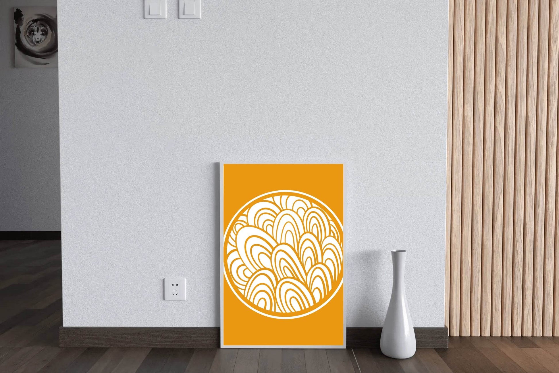 Chinese Round Border Style Wall Art - beink online art store