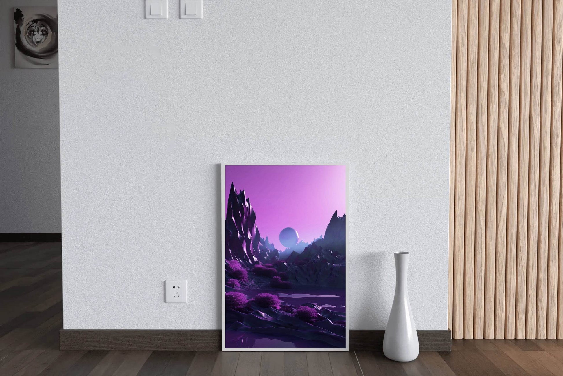 Galaxy Planets Digital Wall Art - beink online art store