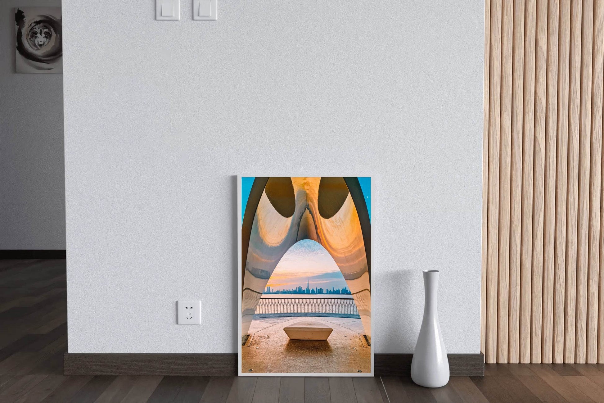 A City Across the Ocean Wall Art - beink online art store