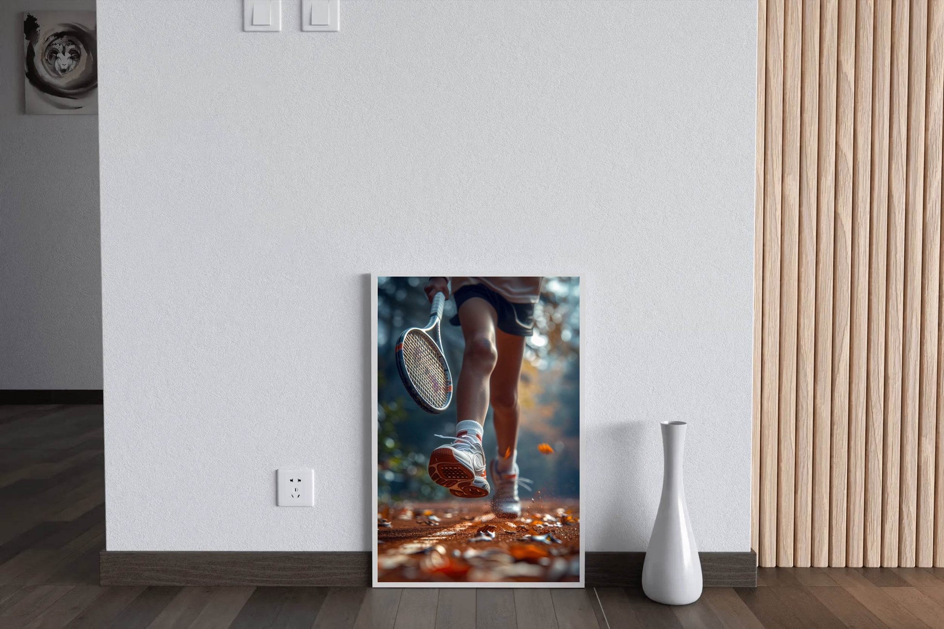 Sports Shoes For Tennis Wall Art - beink online art store