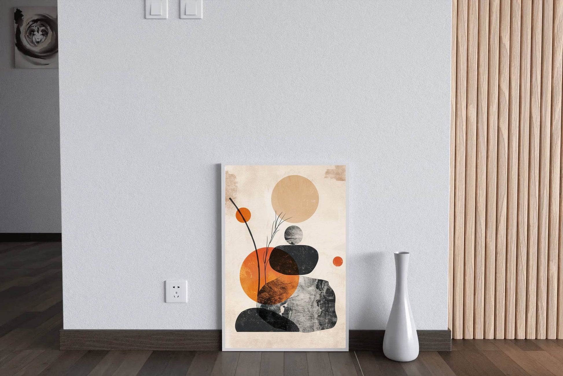 Boho Shapes Abstract Wall Art - beink online art store