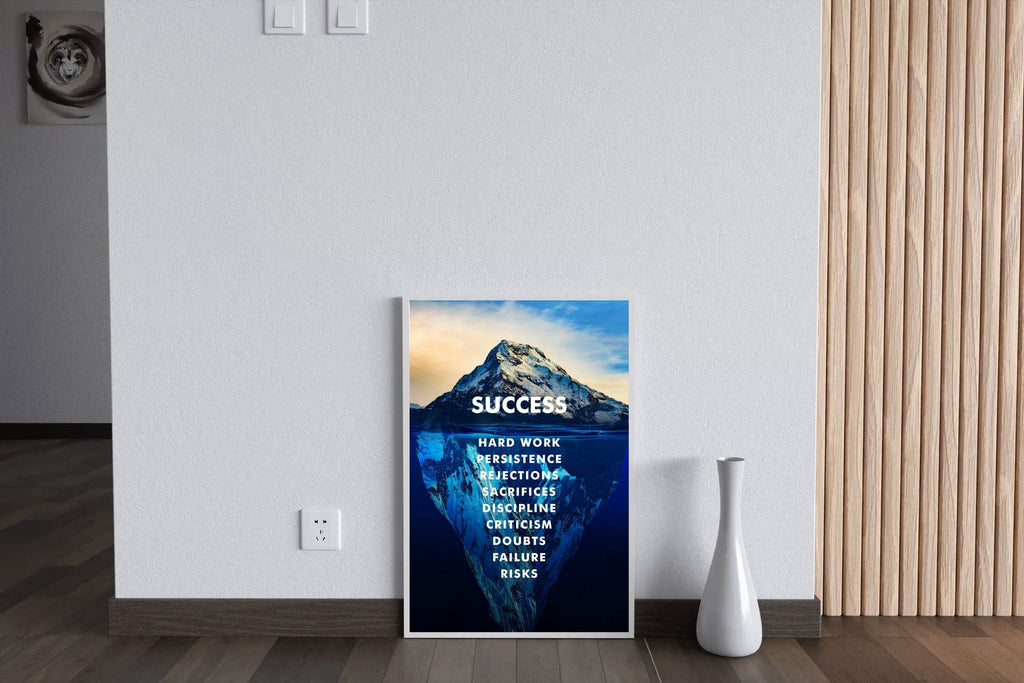 Success Path Motivational Wall Art - beink online art store
