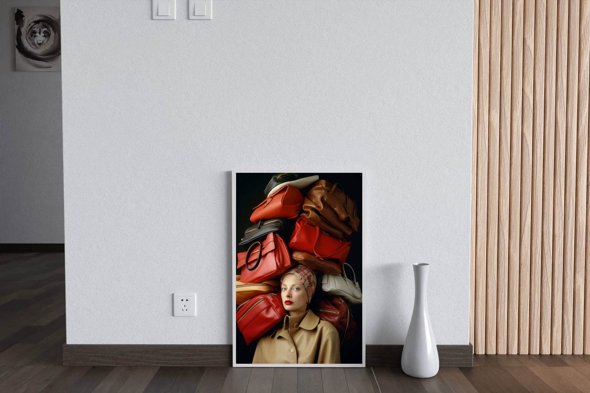 Popular Leather Bags For Women Wall Art - beink online art store