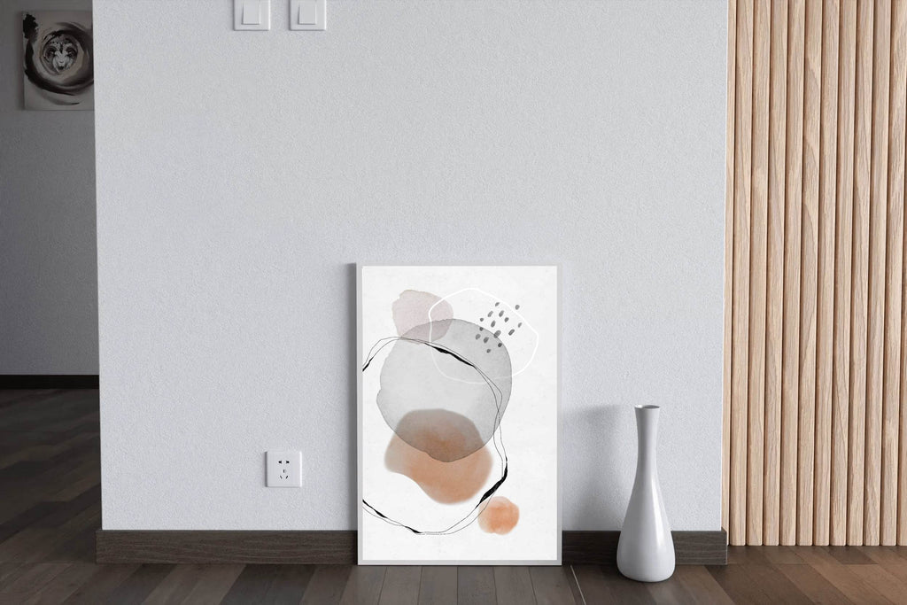 Water Color Mark Abstract Wall Art - beink online art store