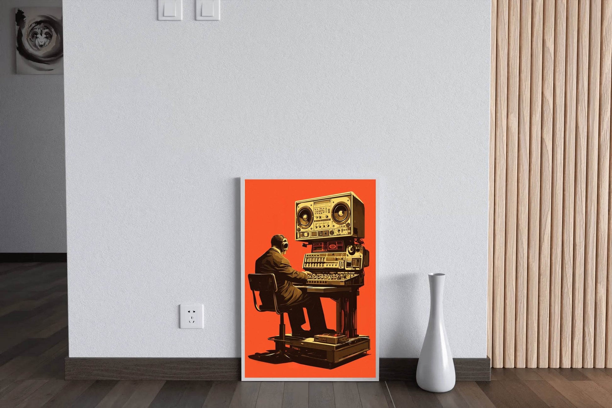 Radio Technology Integration System Wall Art - beink online art store