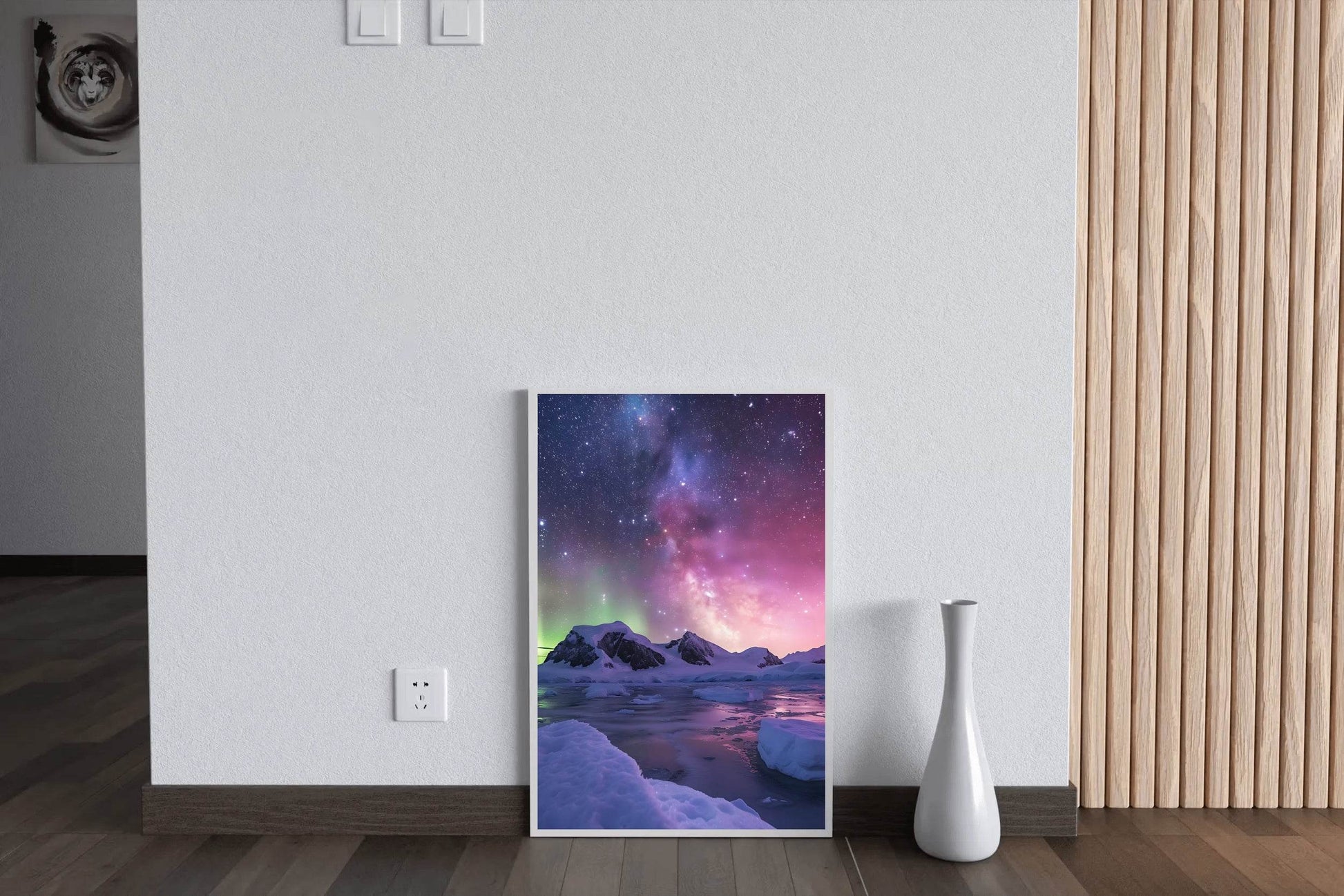 Milky Way and Aurora Australis Wall Art - beink online art store
