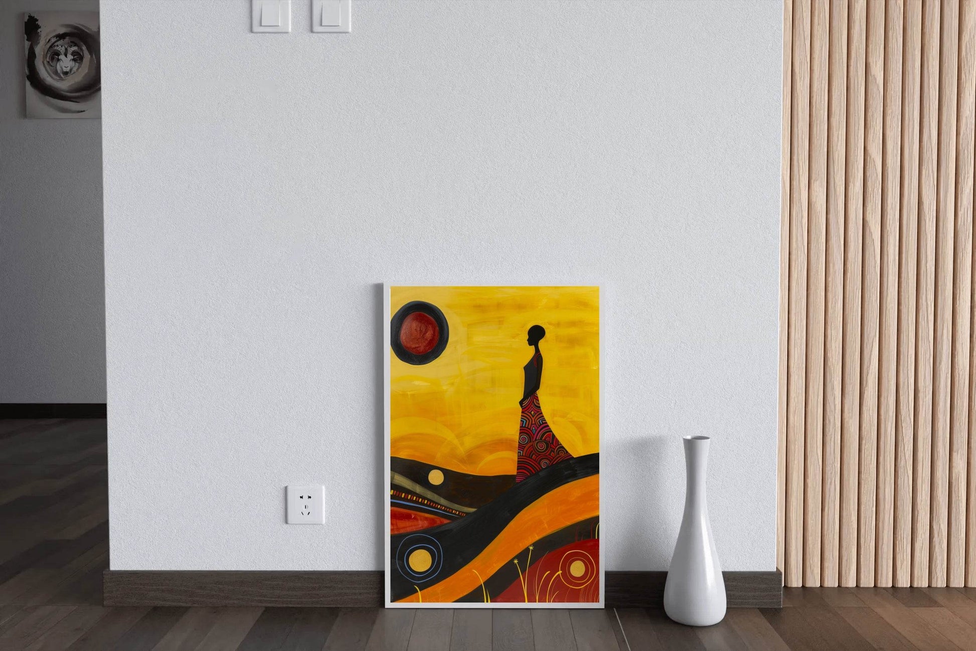 Women Yellow Wall Art - beink online art store