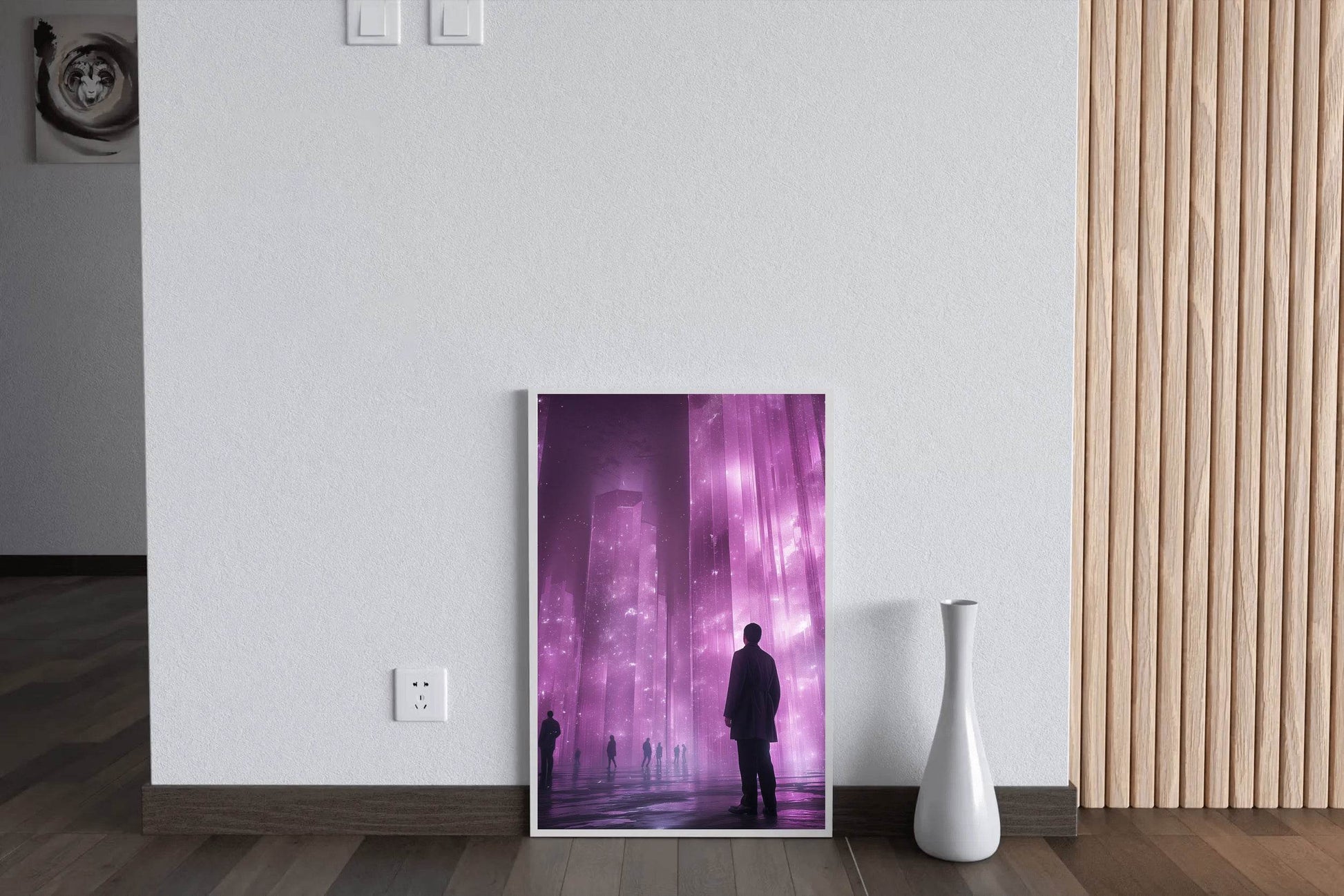 Bright Pink Wall Art - beink online art store