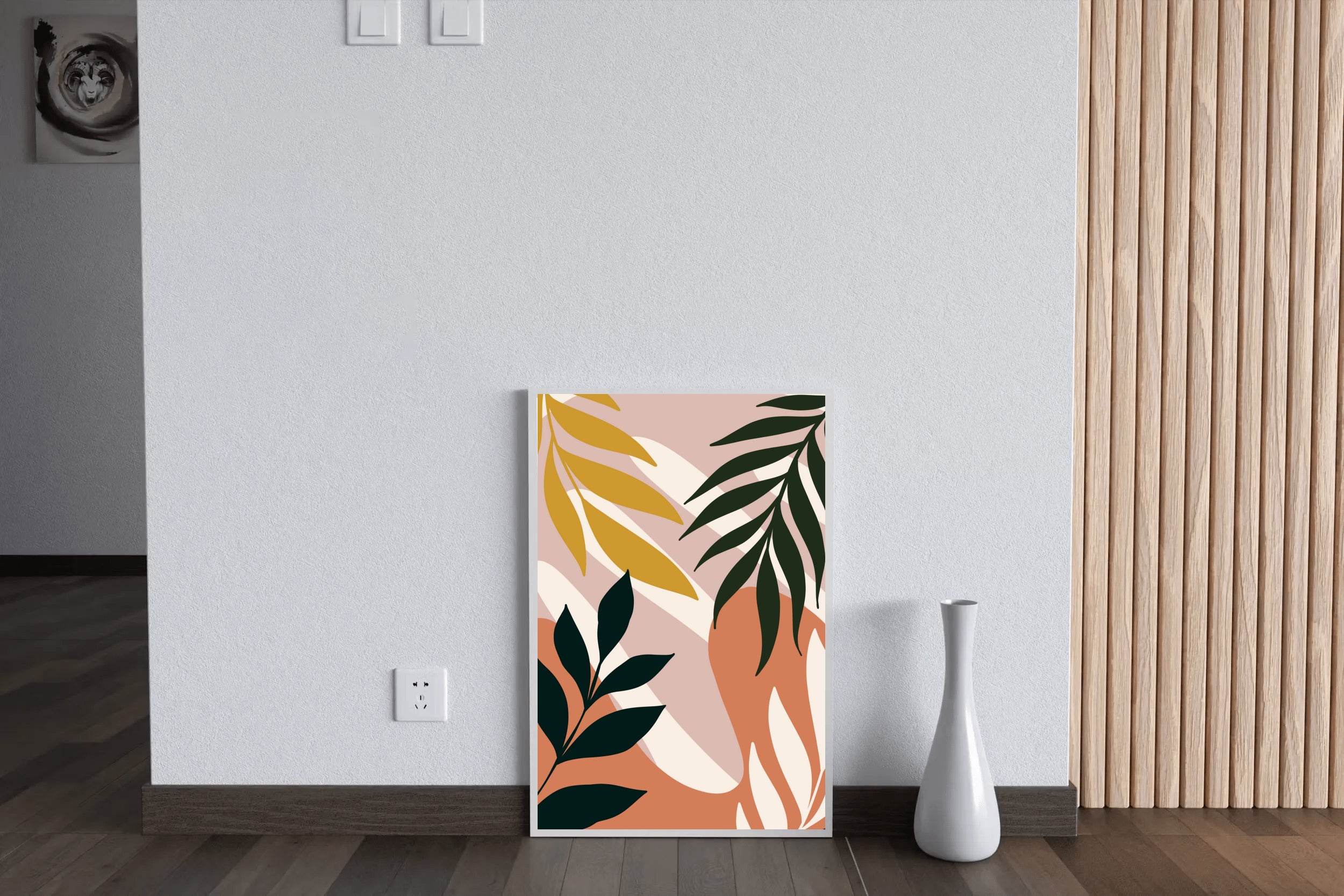 Leaves of Tropical Plants Wall Art - beink online art store