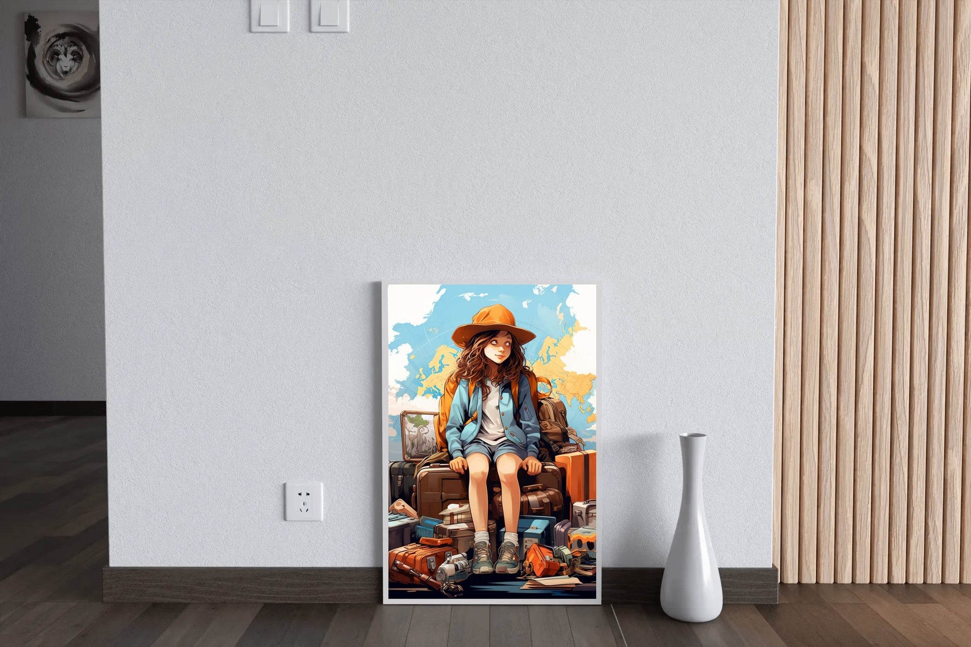 Adventure Anime Girls Anime Wall Art - beink online art store