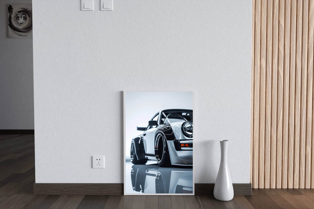 Porsche 911 Sport Widebody Wall Art - beink online art store