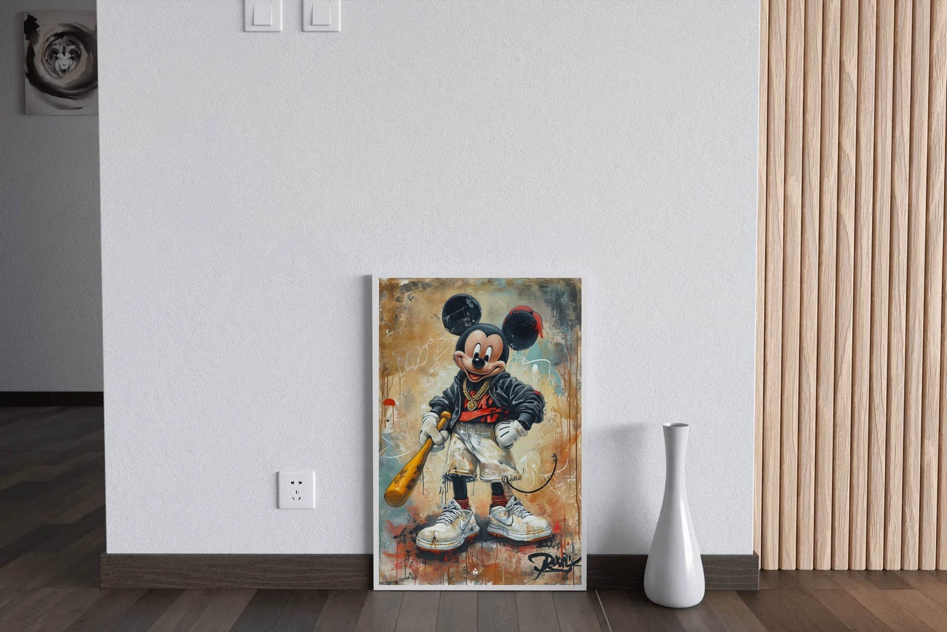 Mickey's Gangsta Style Wall Art - beink online art store