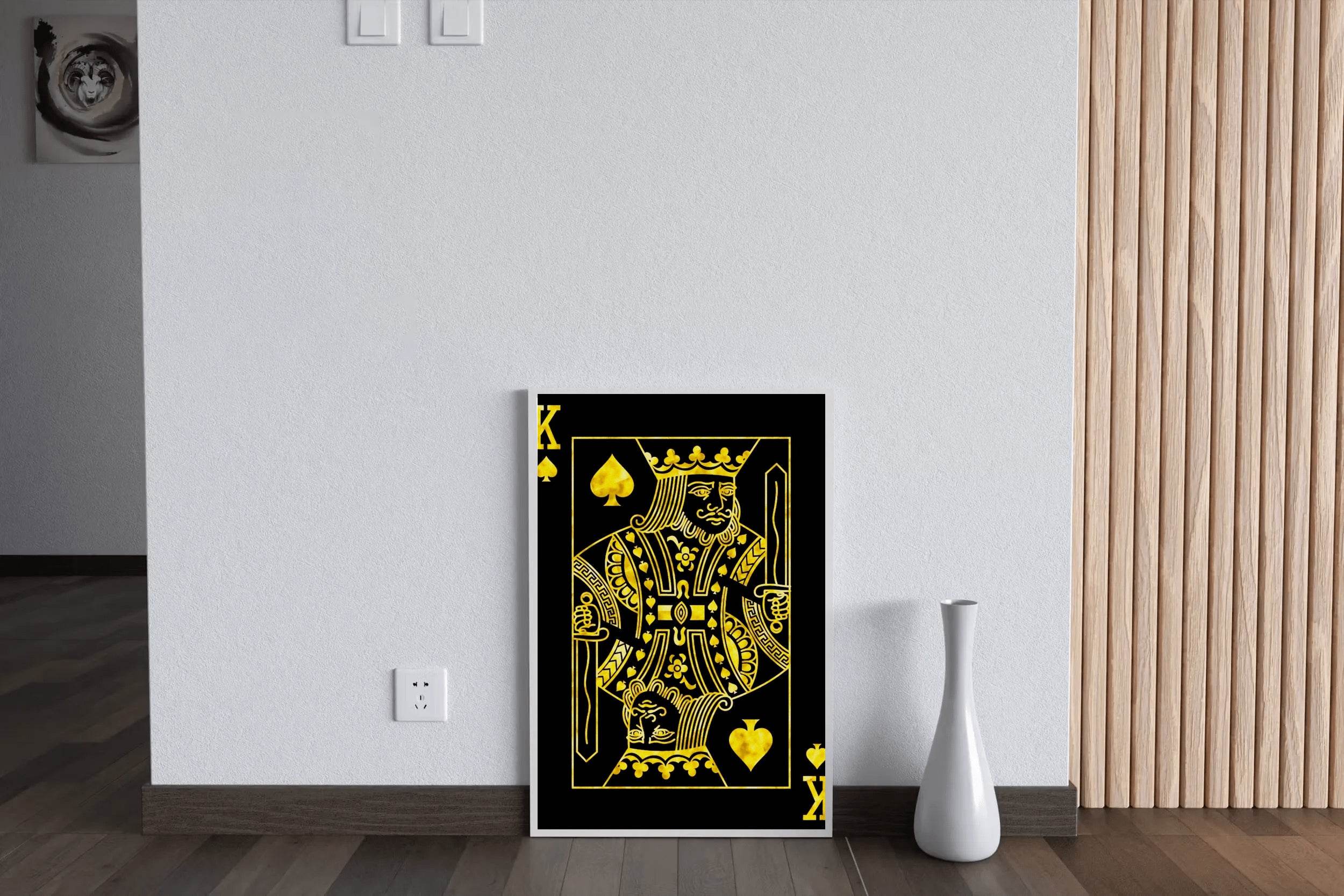King of Spade Wall Art - beink online art store