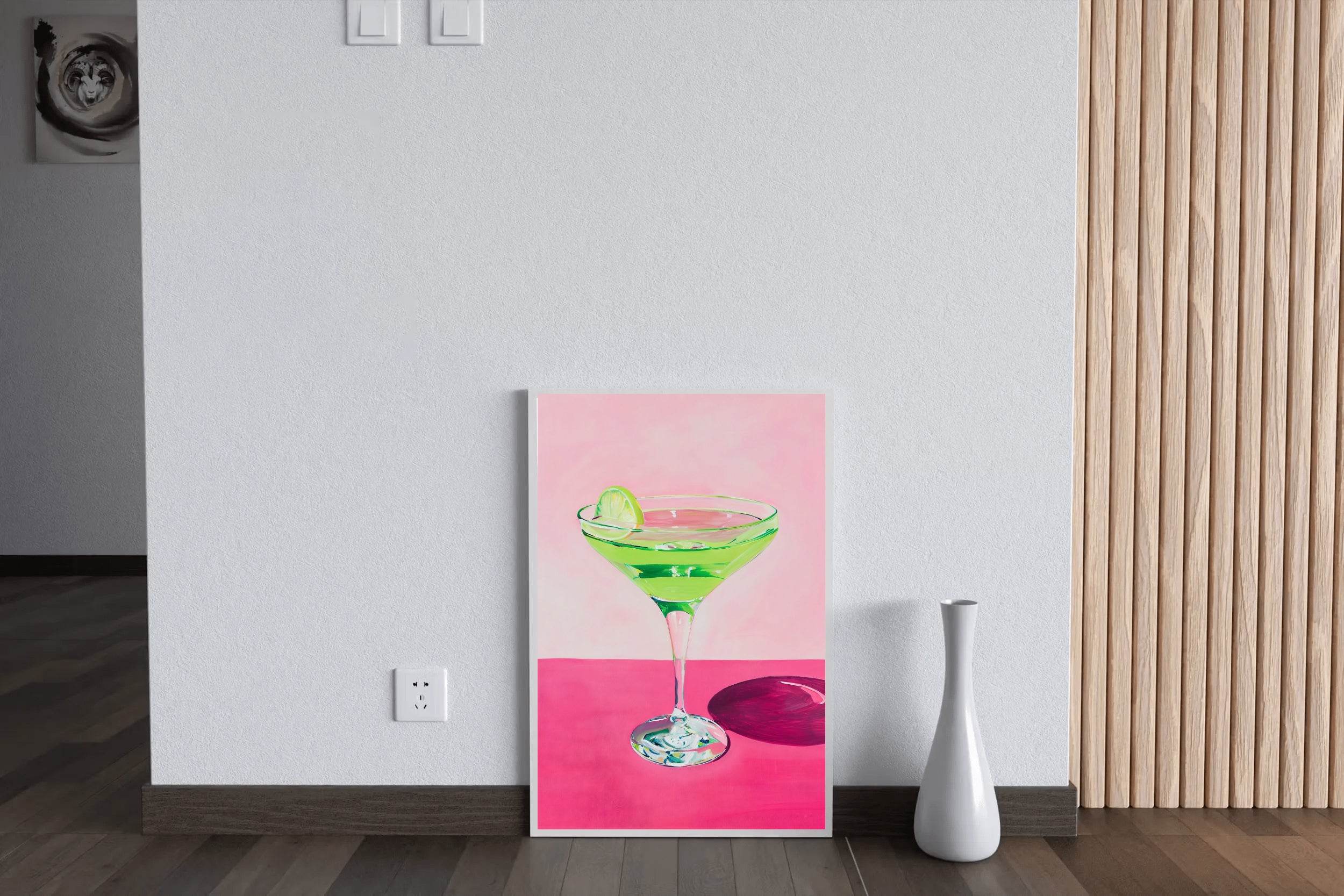 Refreshing Cocktail Margarita Wall Art - beink online art store