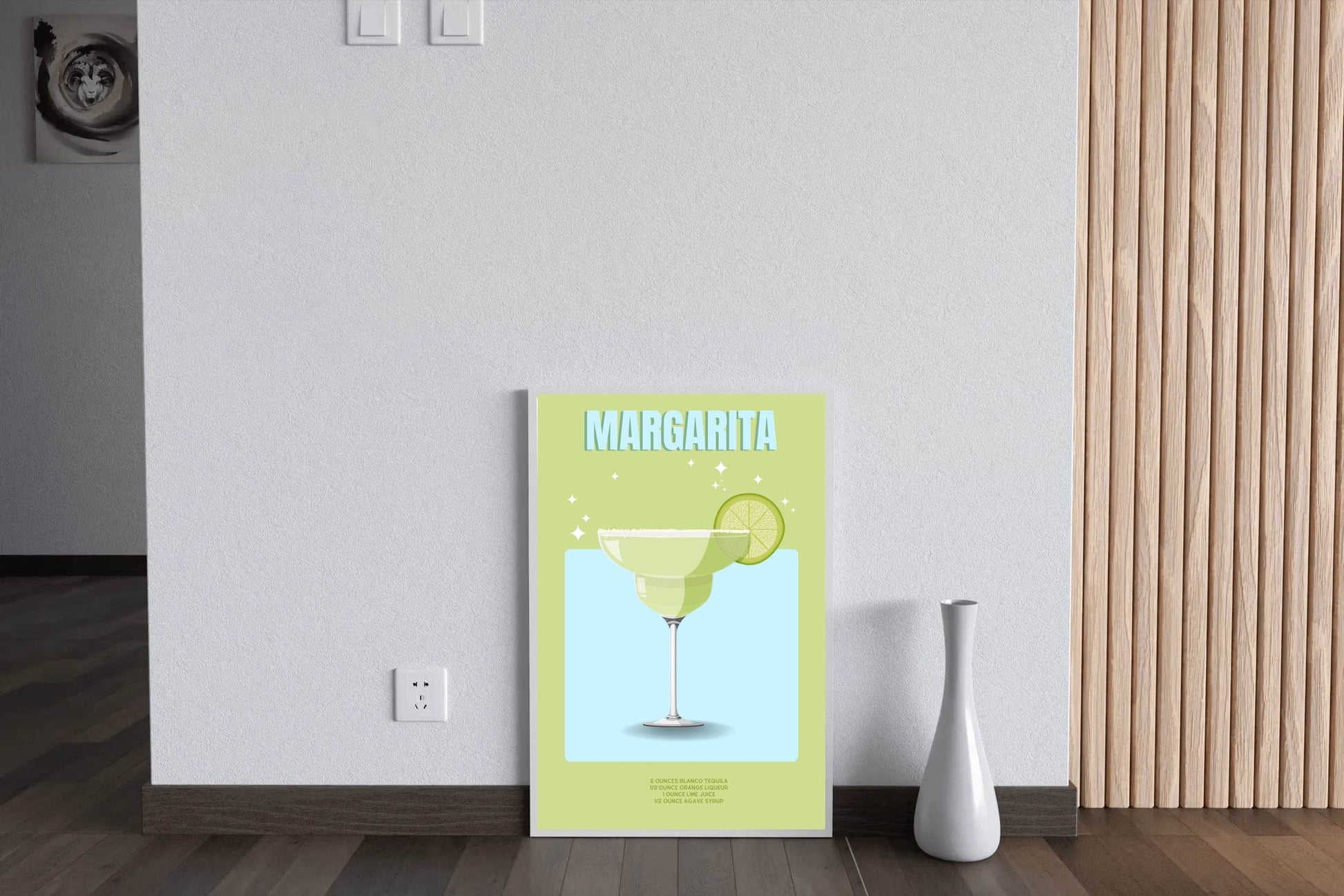 Lemon Margarita Wall Art - beink online art store