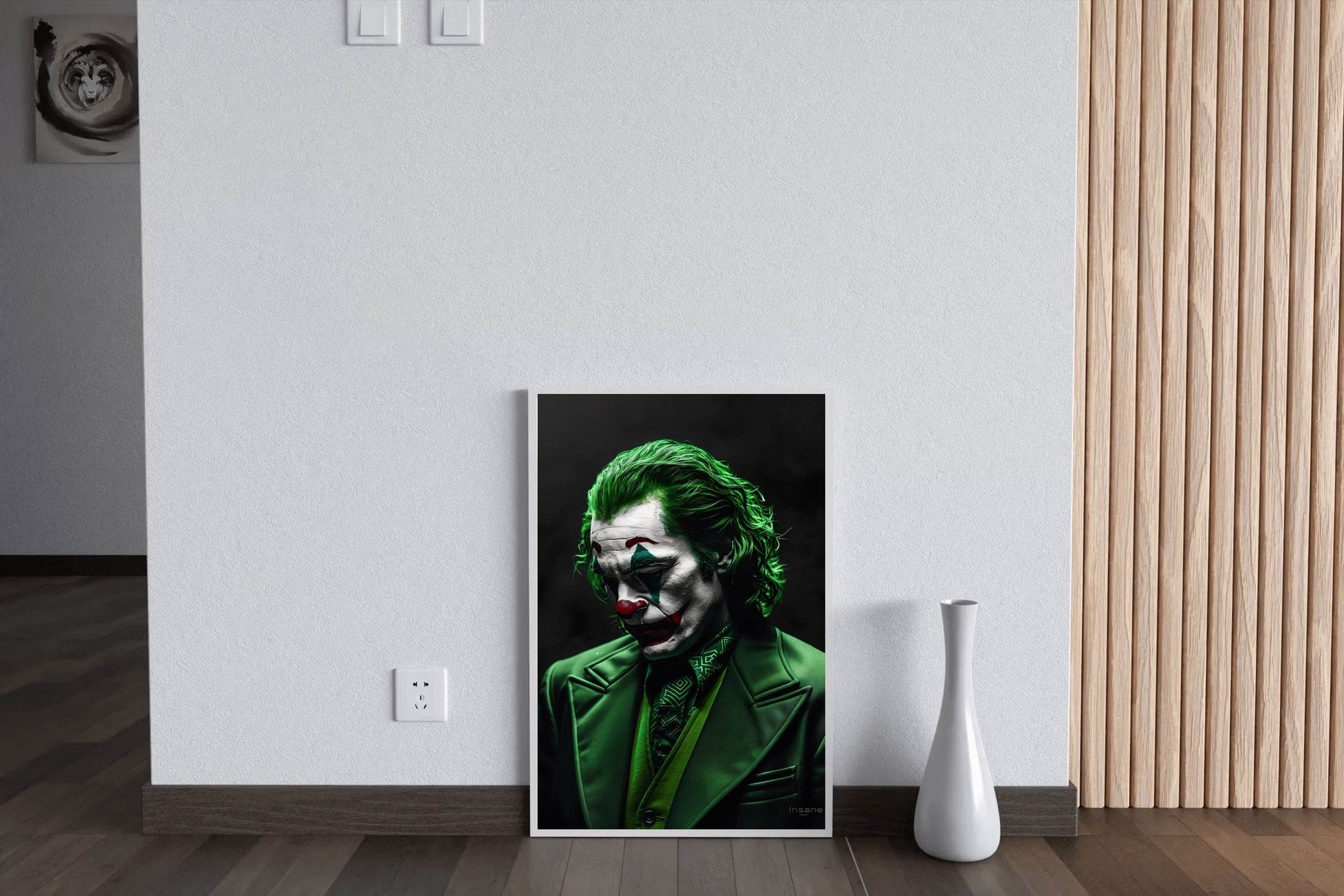 Painting of Joker Character Premium Wall Art - beink online art store