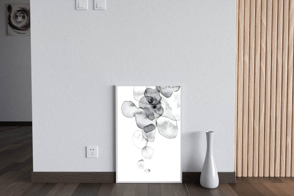 Watercolor Ocean Currents Modern Wall Art - beink online art store
