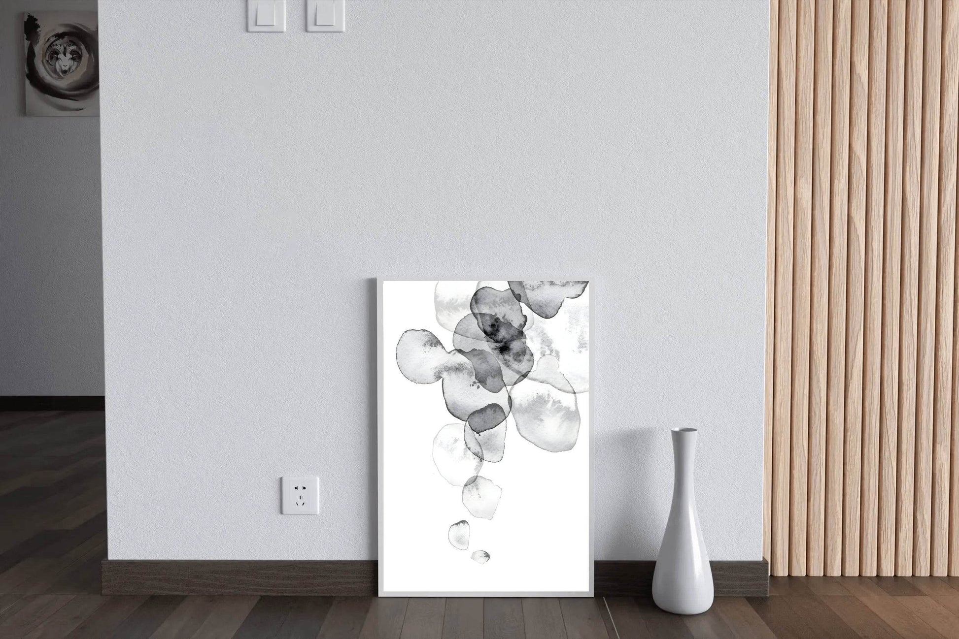 Watercolor Ocean Currents Modern Wall Art - beink online art store