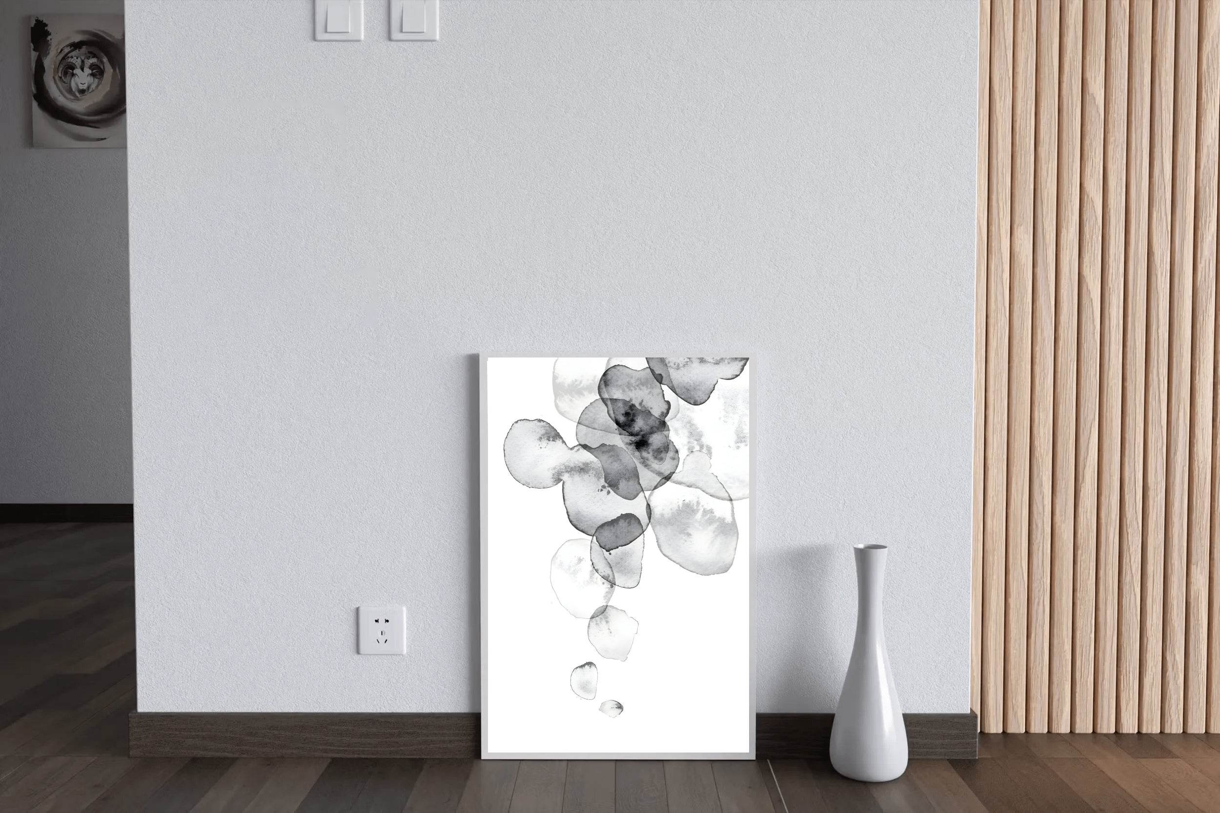 Watercolor Ocean Currents Modern Wall Art - beink online art store