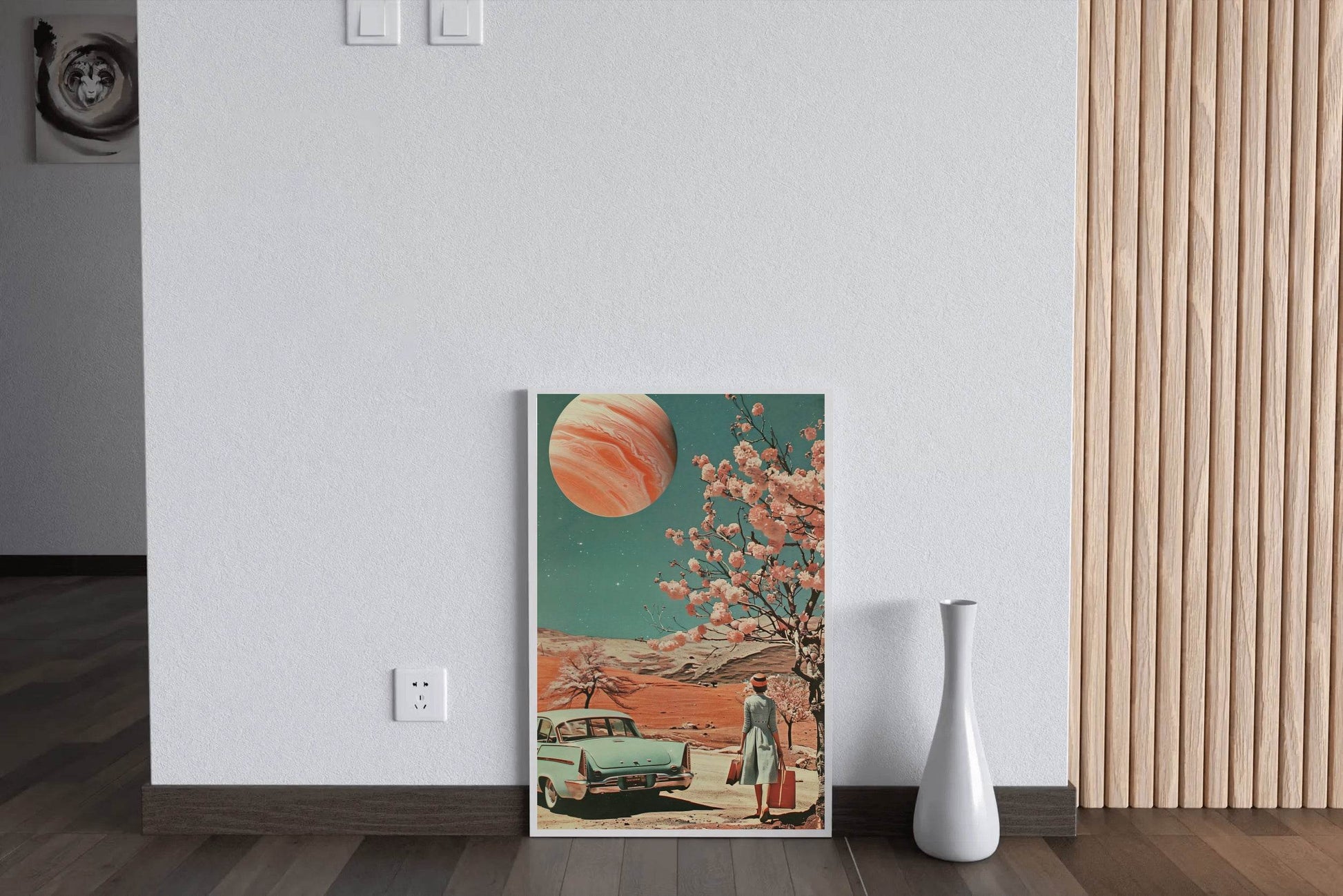The Classic View of Life in Space Wall Art - beink online art store