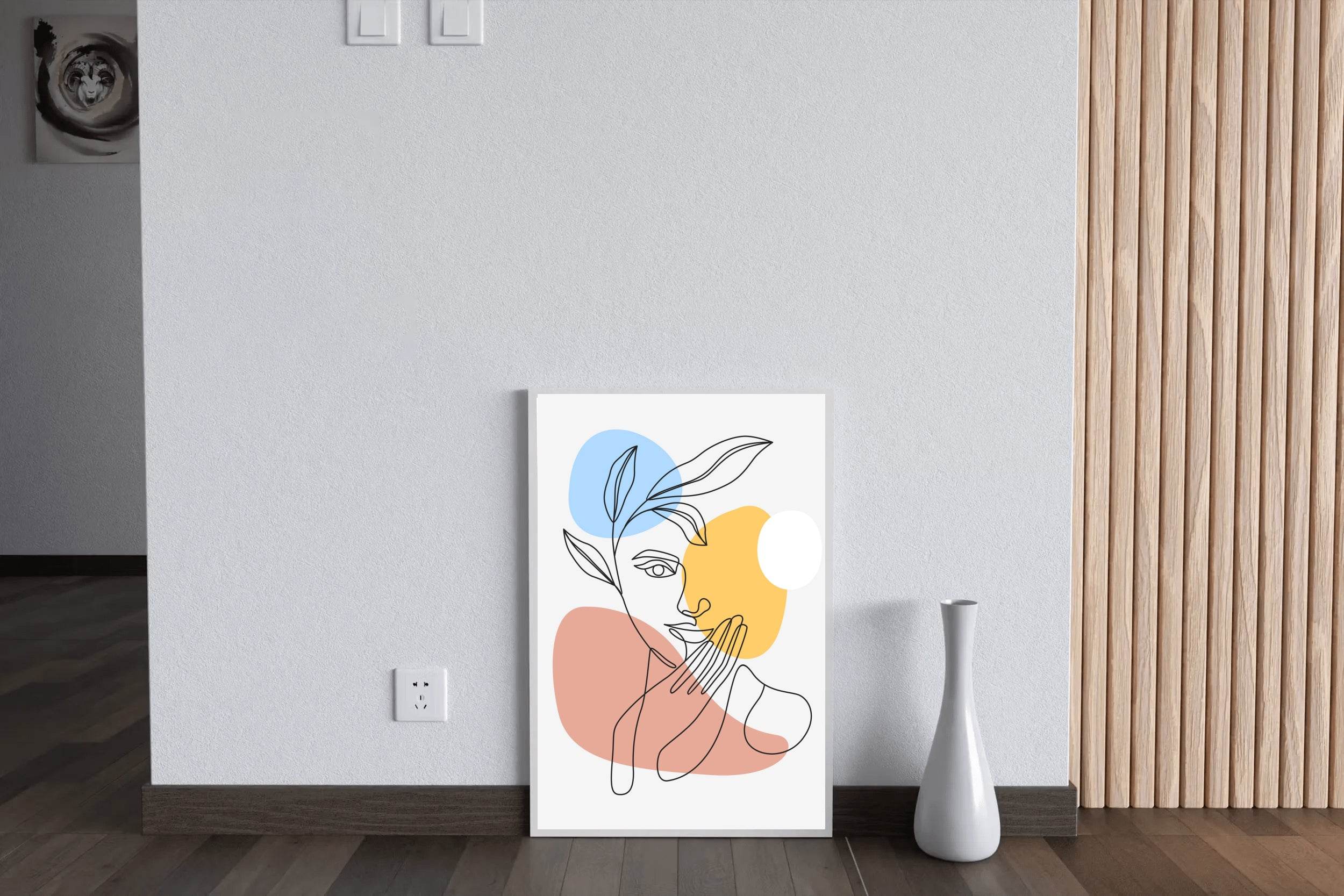 Flower Girl Wall Art - beink online art store