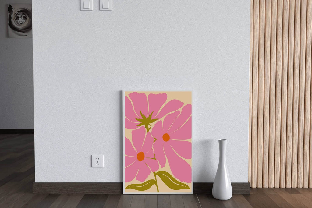 Marsh Broad-Faced Flowers Wall Art - beink online art store
