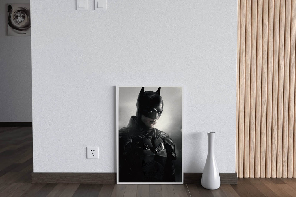 The Batman Black And white Wall Art - beink online art store
