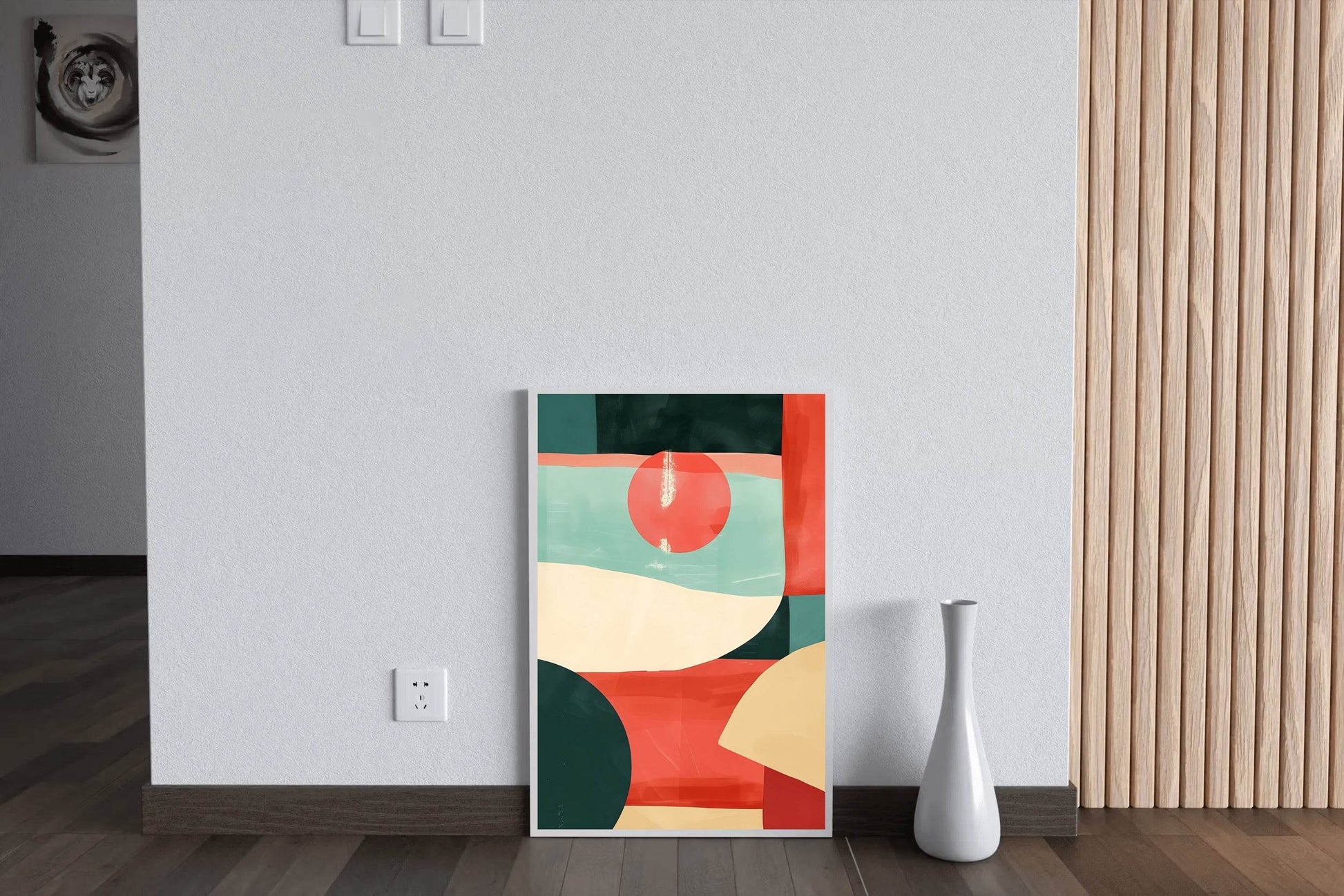 Colorful Shape Pattern Digital Art - beink online art store