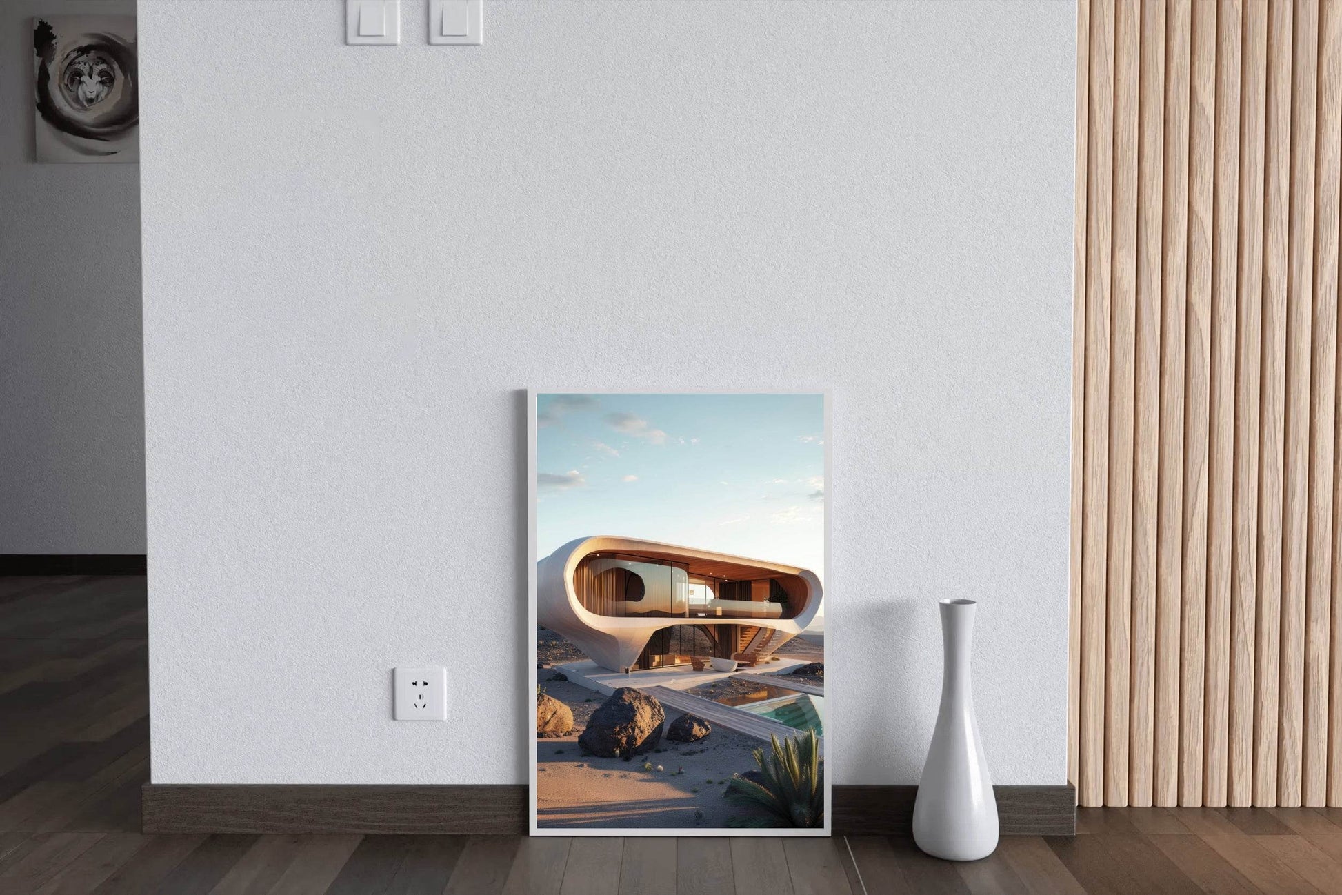 Modern Organic Architecture Wall Art - beink online art store