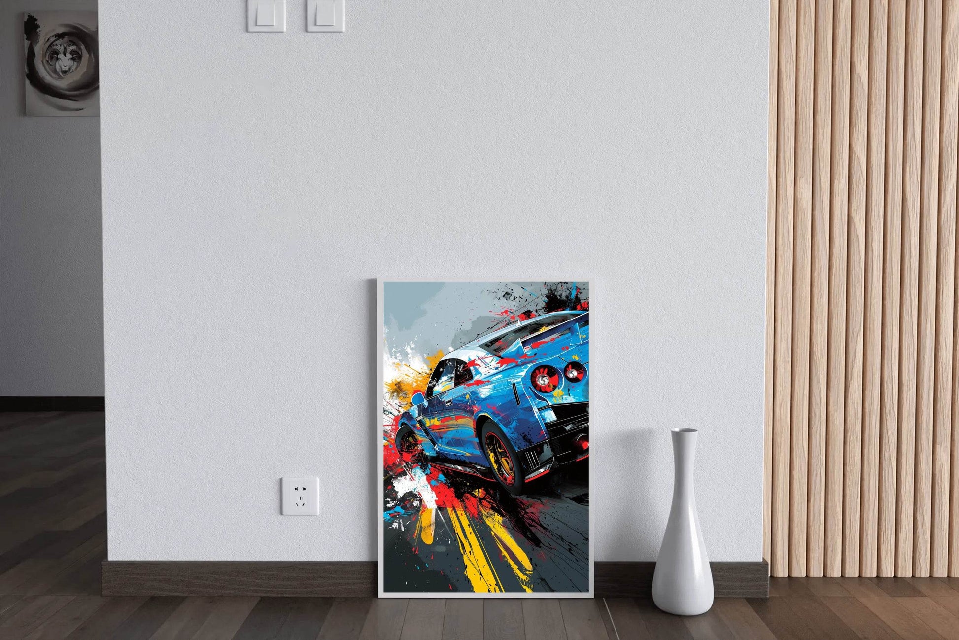 Nissan GTR Graffiti Street Wall Art - beink online art store