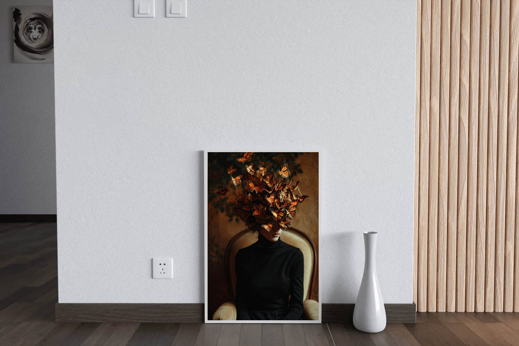 The Butterfly Mind Of People Wall Art - beink online art store