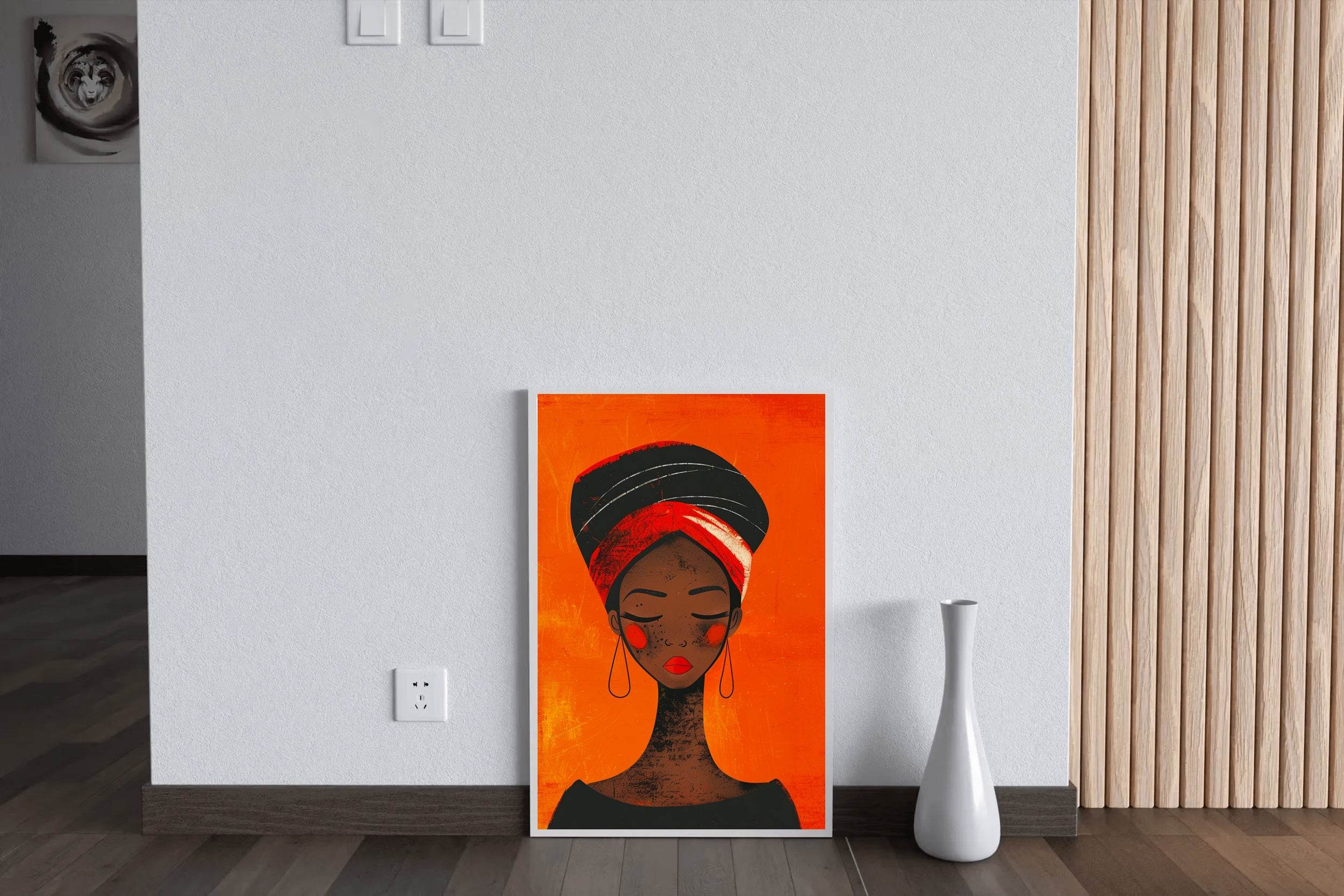 African Beauty Wall Art - beink online art store