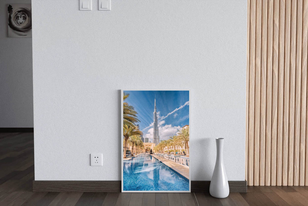 A View to the Burj Khalifa Wall Art - beink online art store