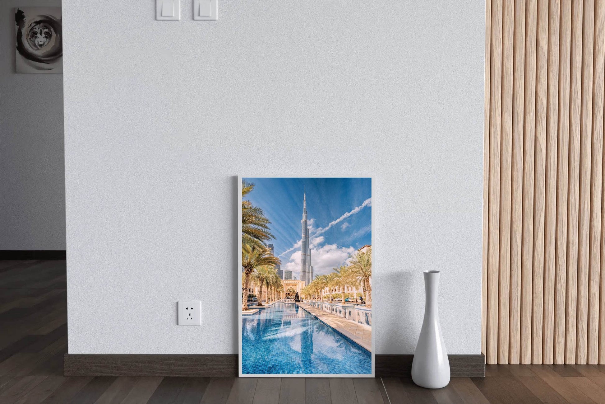 A View to the Burj Khalifa Wall Art - beink online art store