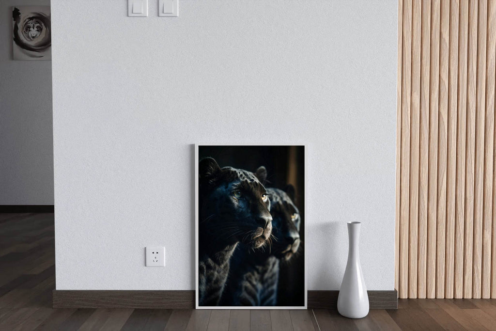 Black Panther Animal Wall Art - beink online art store